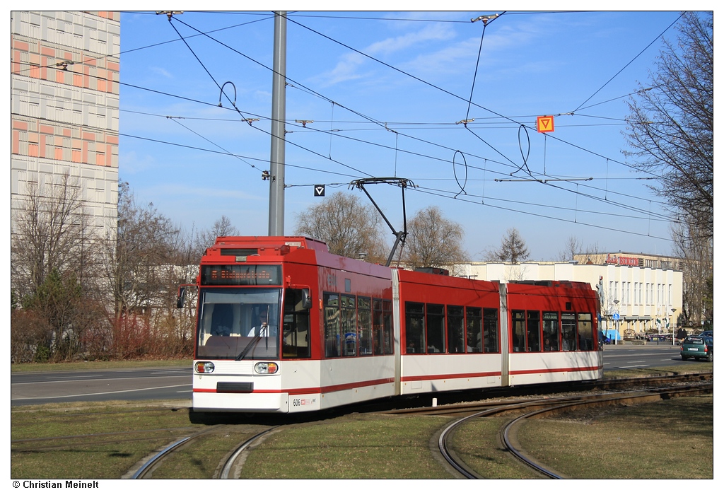 Эрфурт, Duewag MGT6DE № 606
