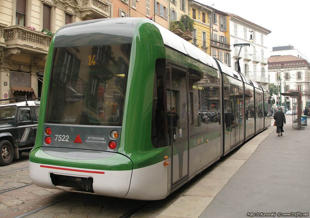 Милан, AnsaldoBreda Sirio № 7522