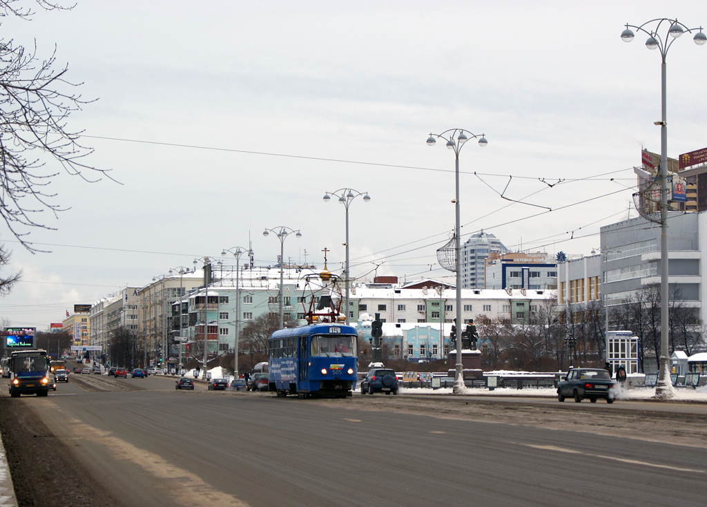 Екатеринбург, Tatra T3SU (двухдверная) № 505