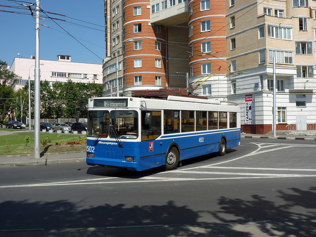 Москва, Тролза-5275.05 «Оптима» № 4502