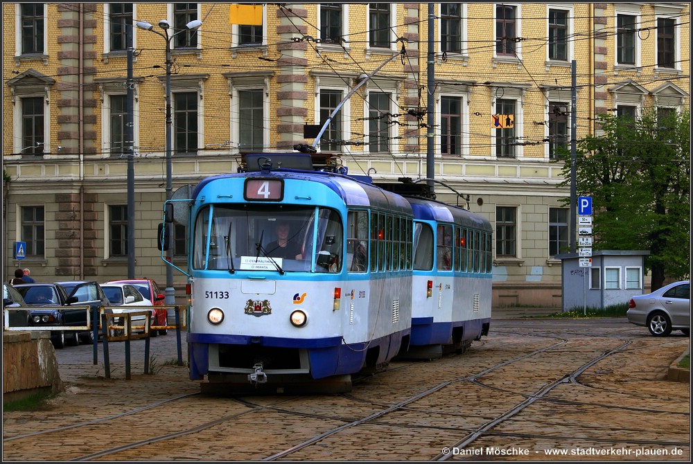 Рига, Tatra T3A № 51133