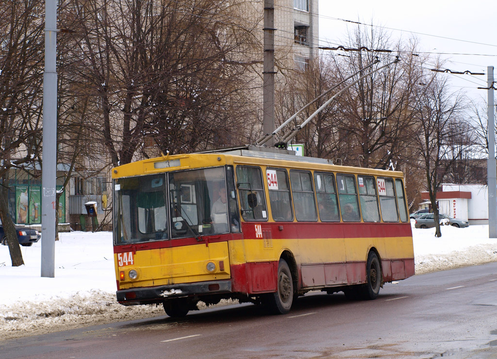 Львов, Škoda 14Tr89/6 № 544