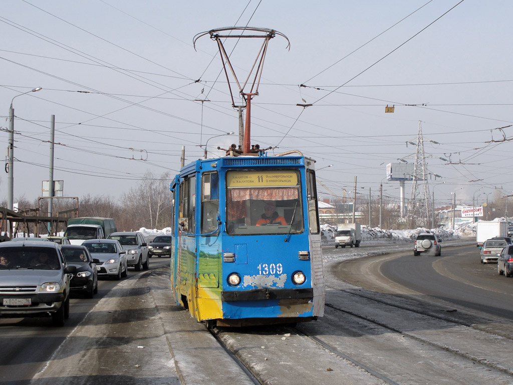Казань, 71-605 (КТМ-5М3) № 1309