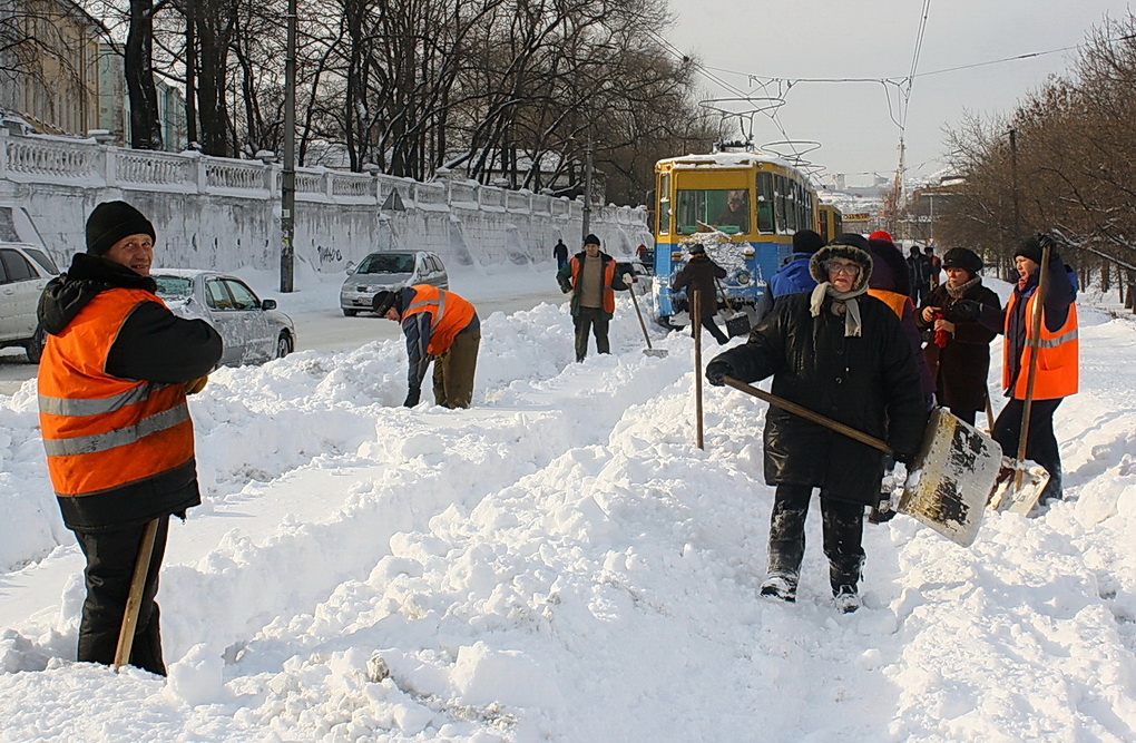 Владивосток, 71-605 (КТМ-5М3) № 273; Владивосток — Снегопады Владивосток, 71-605 (КТМ-5М3) № 273; Владивосток — Снегопады