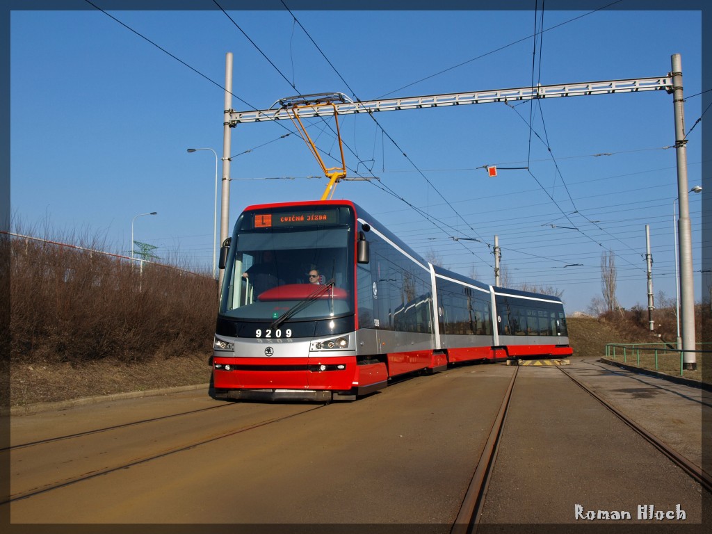 Прага, Škoda 15T1 ForCity Alfa Praha № 9209