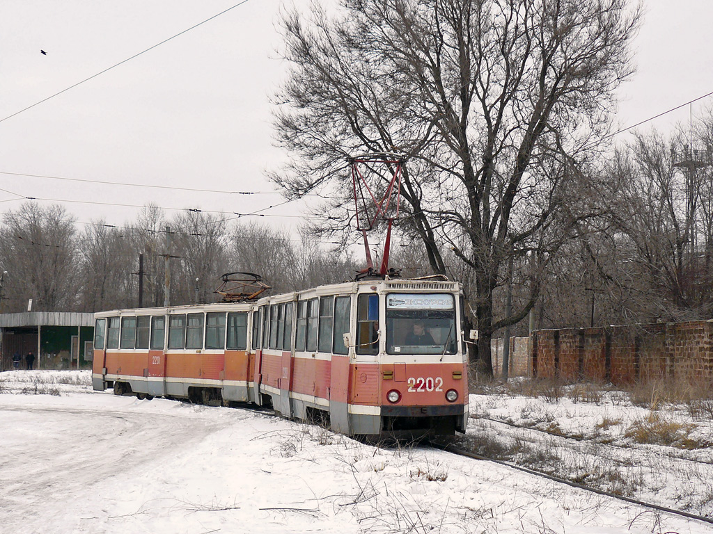 Днепр, 71-605А № 2202; Днепр — Прогулка на КТМ-5 (26.02.2011)
