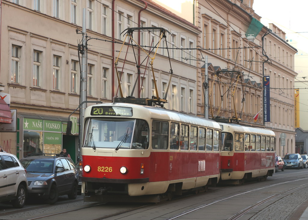 Прага, Tatra T3R.P № 8226
