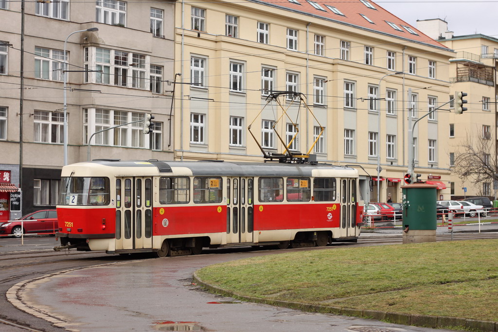 Прага, Tatra T3SUCS № 7251