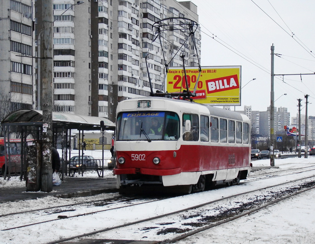 Киев, Tatra T3P № 5902