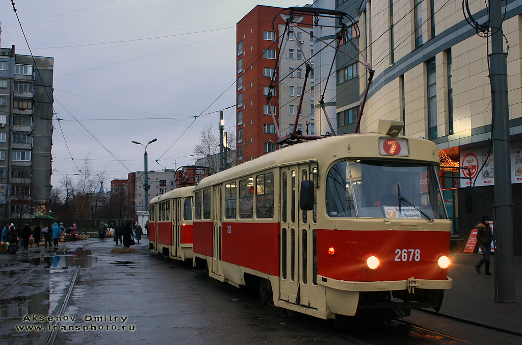 Nizhny Novgorod, Tatra T3SU # 2678 Nizhny Novgorod, Tatra T3SU # 2678