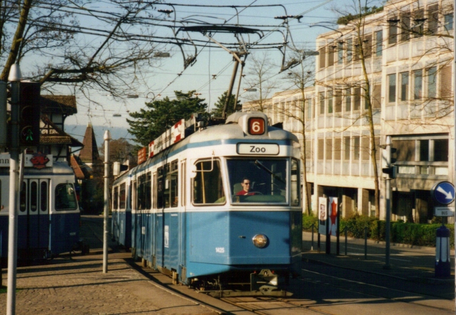 Цюрих, SWS/MFO Be 4/4 "Karpfen" № 1425