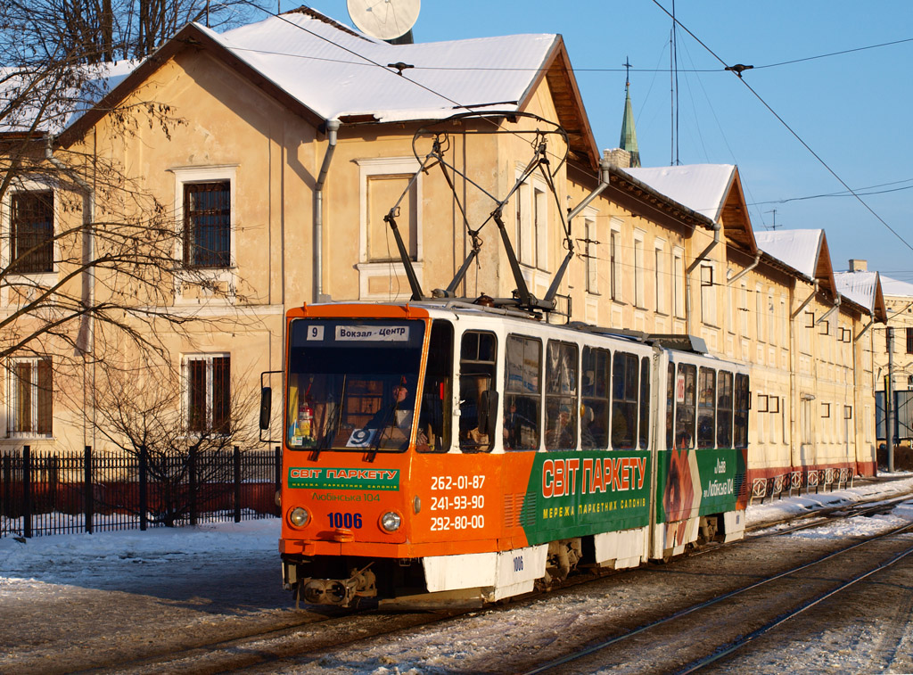 Львов, Tatra KT4SU № 1006