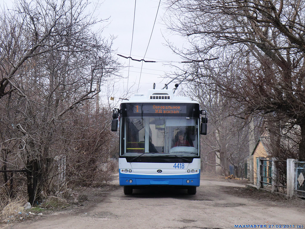 Крымский троллейбус, Богдан Т70115 № 4418
