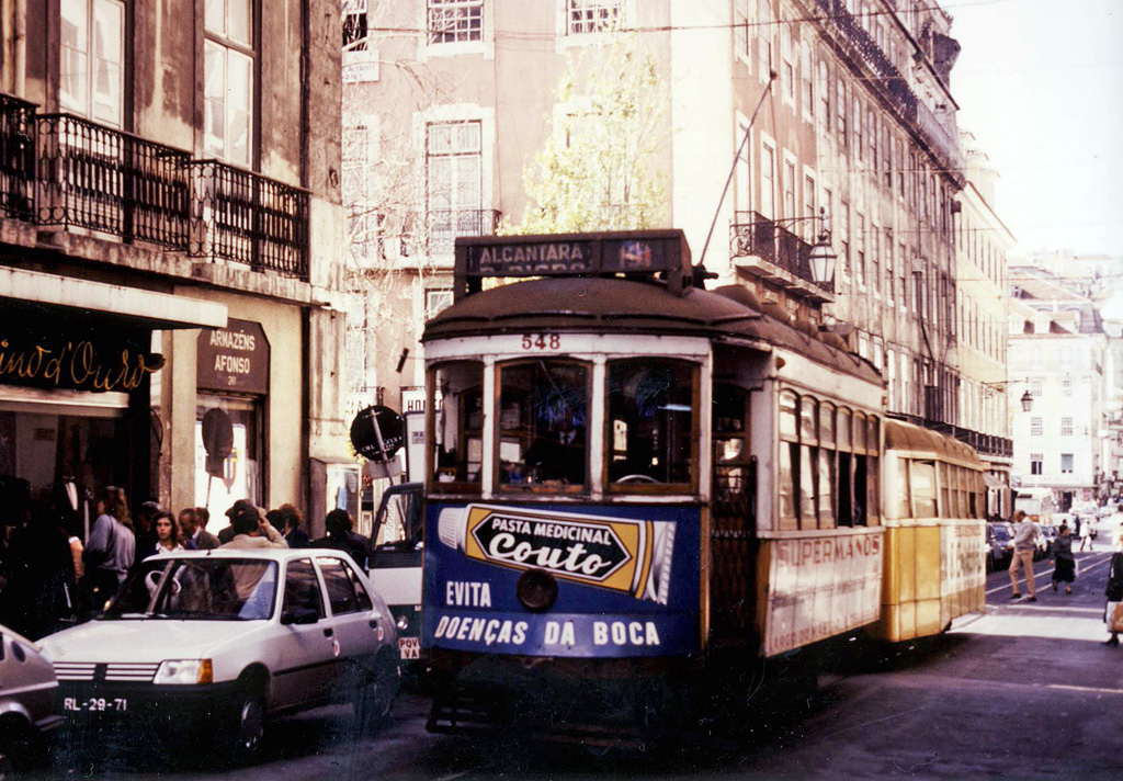 Лісабонська агломерація, Carris 2-axle motorcar (Standard) № 548