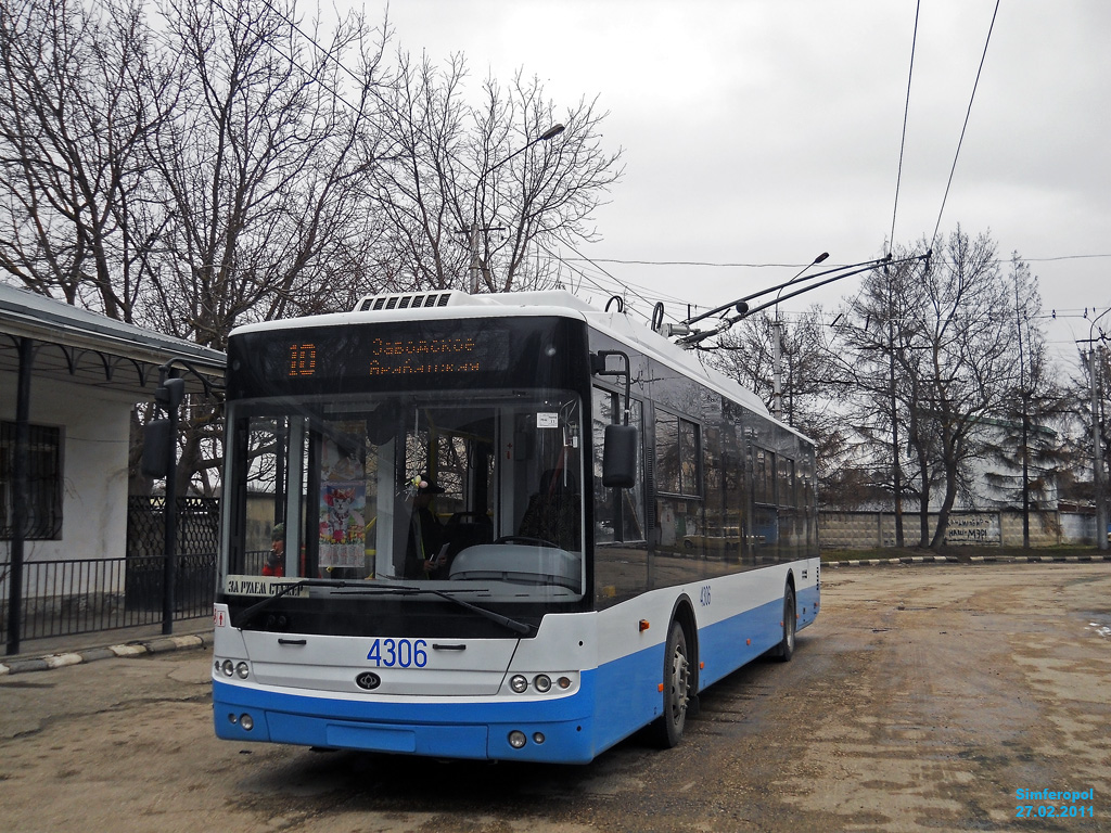 Крымский троллейбус, Богдан Т70110 № 4306