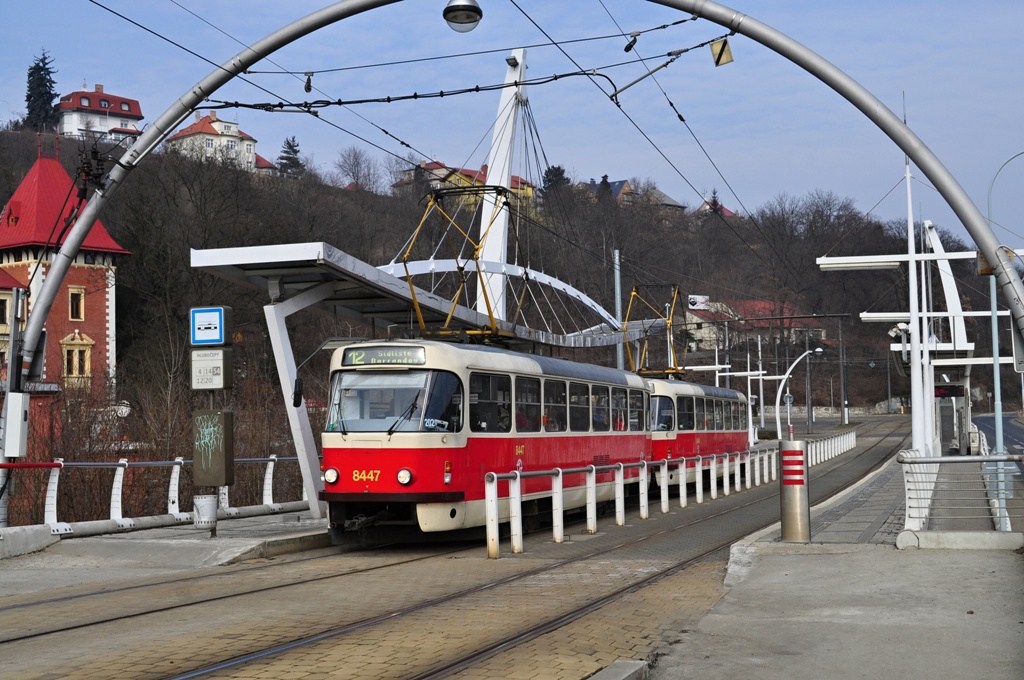 Прага, Tatra T3R.P № 8447