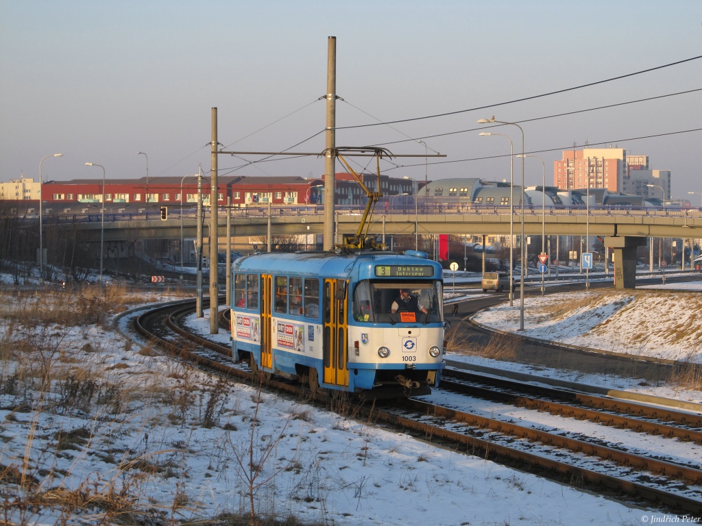 Острава, Tatra T3R.P № 1003