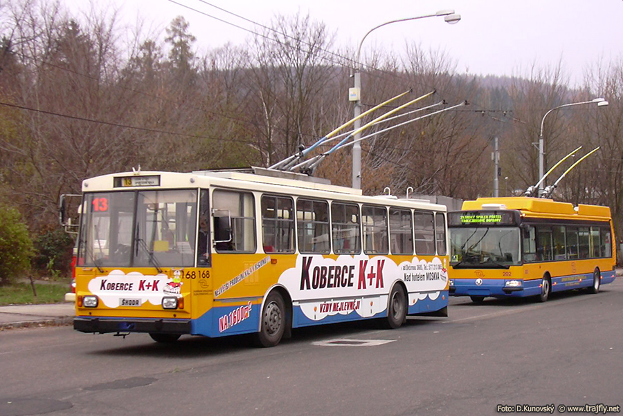 Злин, Škoda 14Tr11/6 № 168