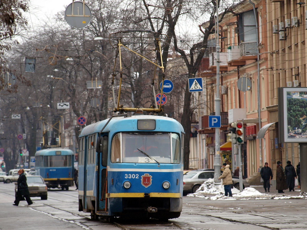 Одесса, Tatra T3R.P № 3302