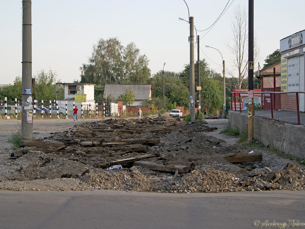 Voronezh — Track dismantling and maintenance
