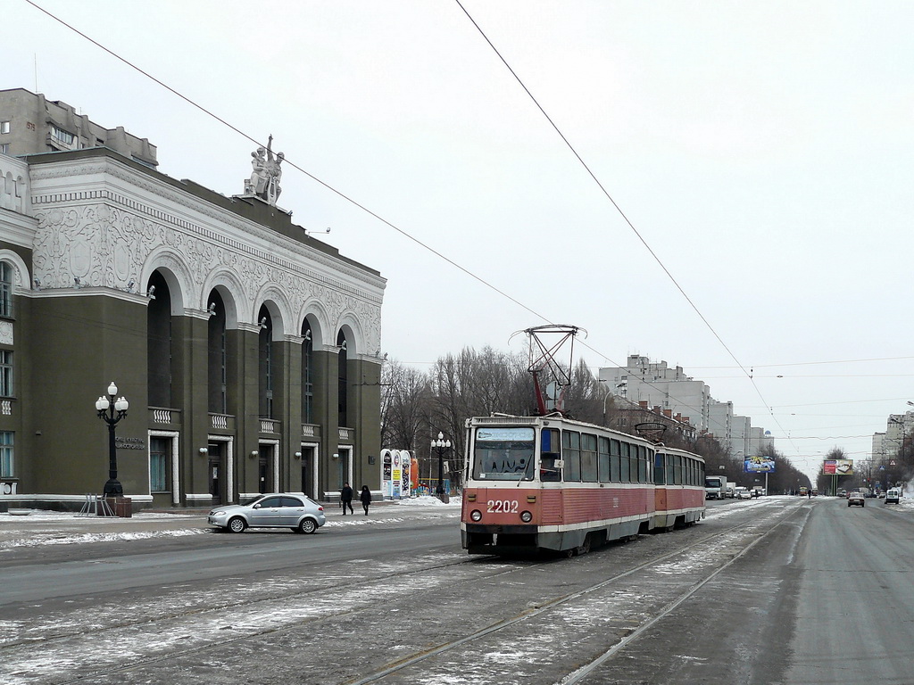 Днепр, 71-605A № 2202; Днепр — The ride on KTM-5 February 26 2011