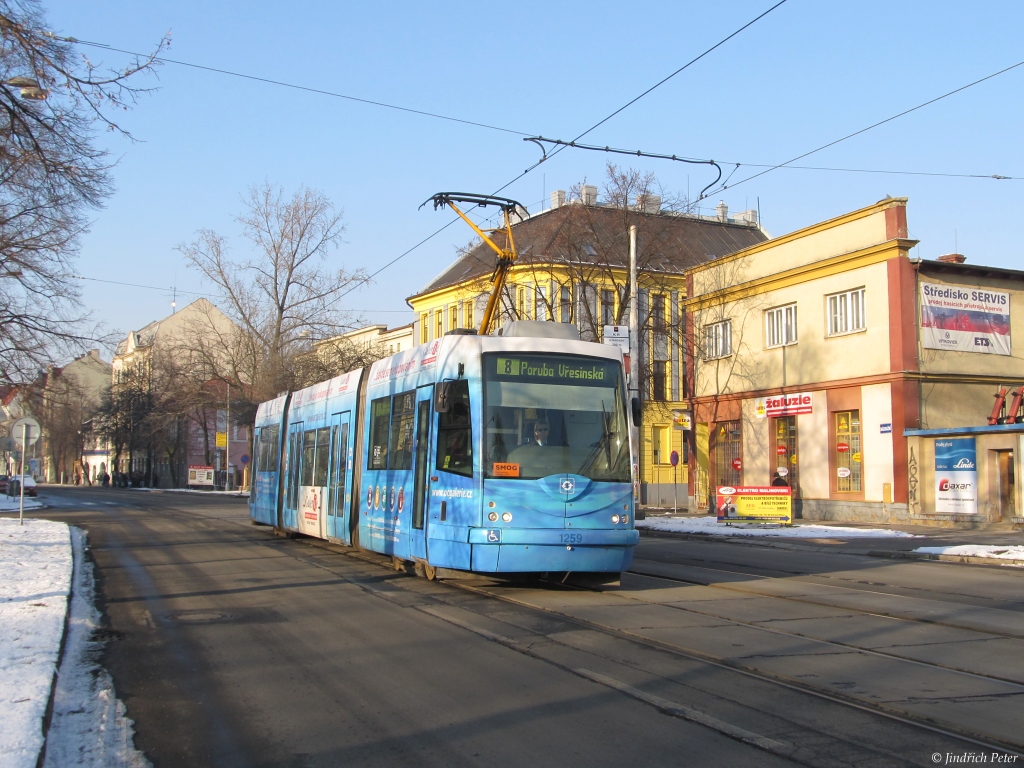 Острава, Inekon 01 Trio № 1259 Острава, Inekon 01 Trio № 1259
