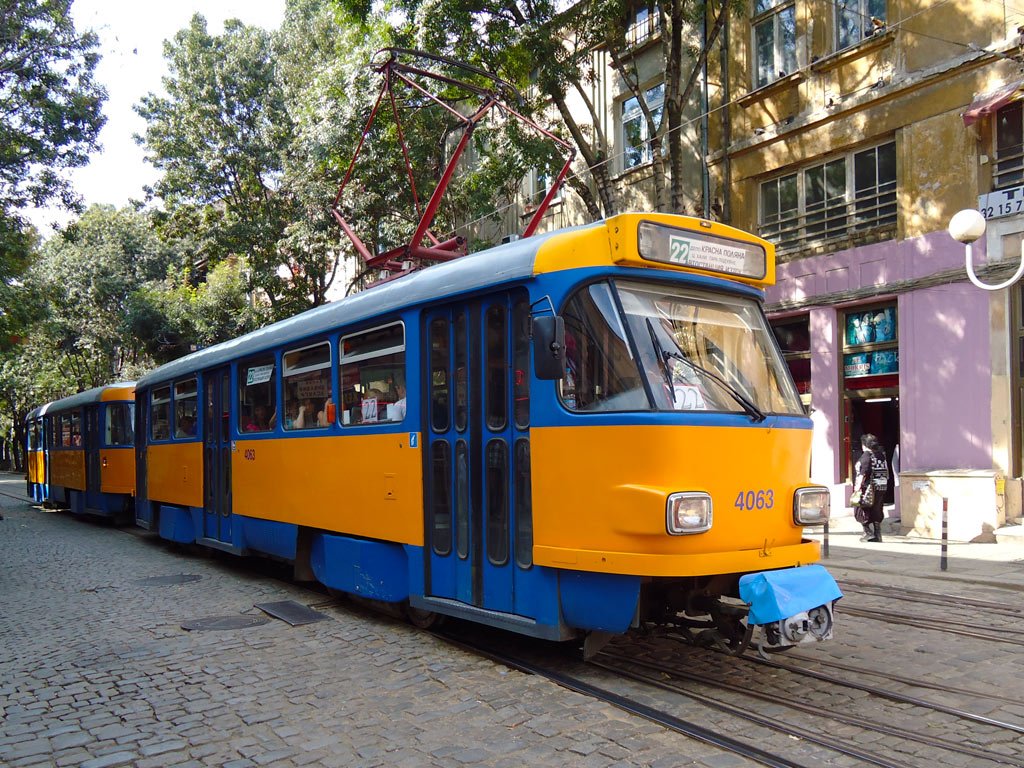 Sofia, Tatra T4D-M2 Nr. 4063