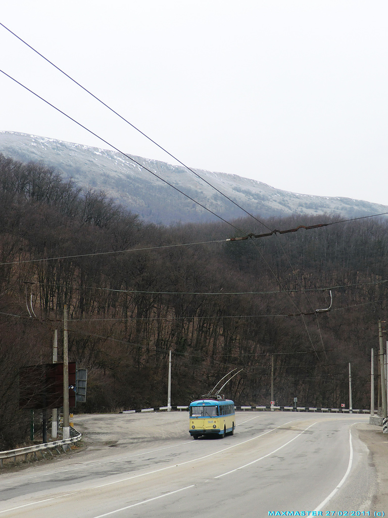 Крымский троллейбус, Škoda 9Tr24 № 5605