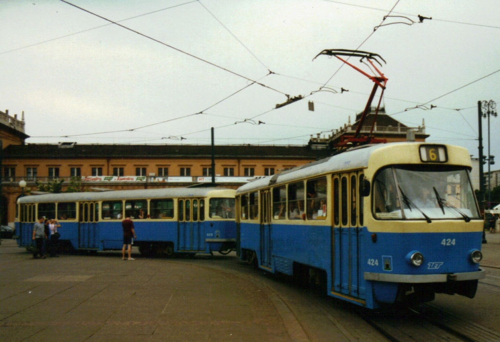 Загреб, Tatra T4YU № 424