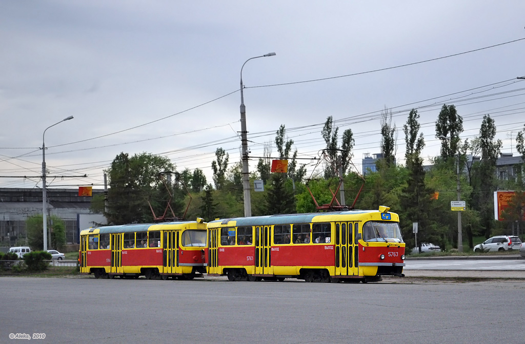 Волгоград, Tatra T3SU № 5763; Волгоград, Tatra T3SU № 5764