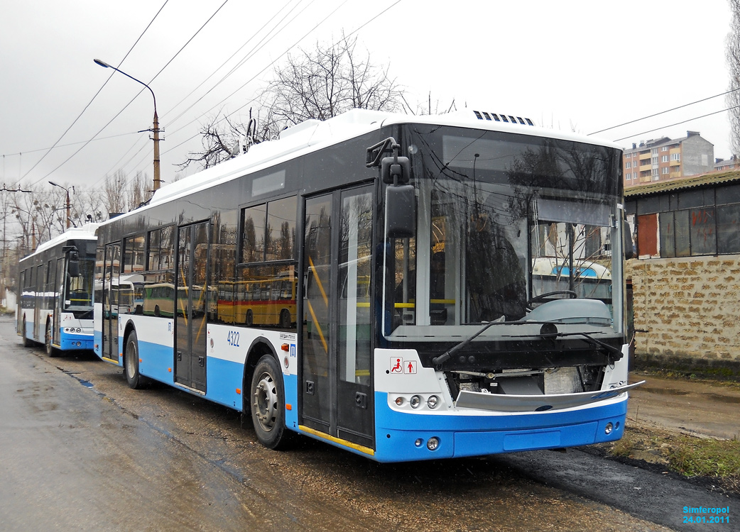 Крымский троллейбус, Богдан Т70110 № 4322