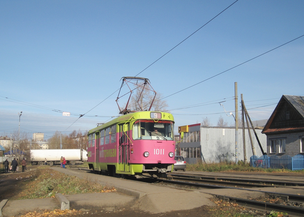 Ижевск, Tatra T3SU мод. Ижевск № 1011