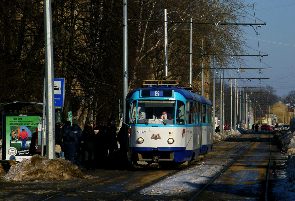 Рига, Tatra T3A № 50661