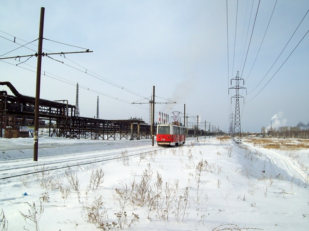 Ангарск, 71-605 (КТМ-5М3) № 119; Ангарск — Трамвайные линии и кольца