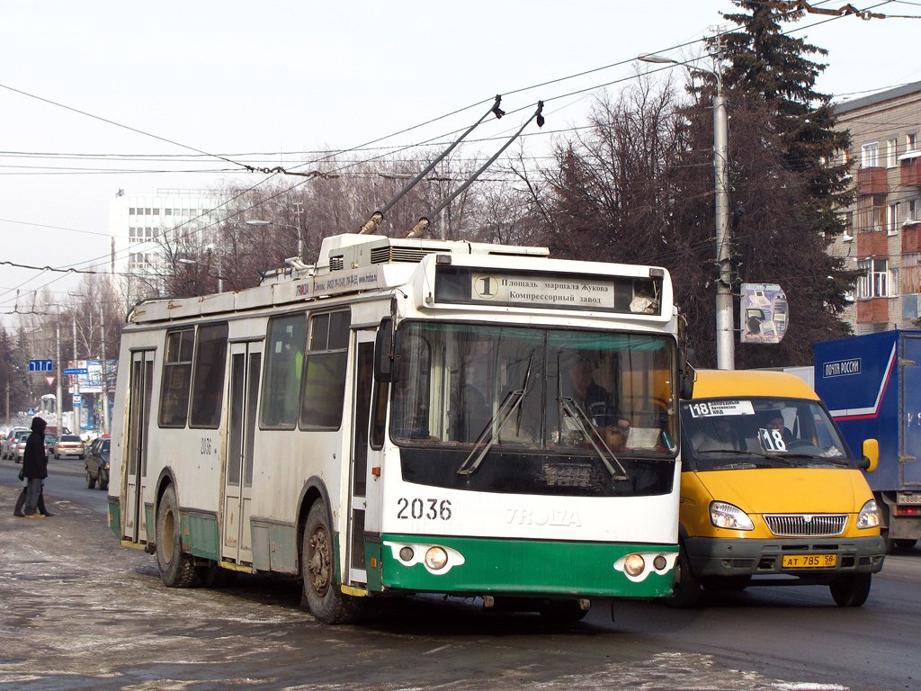 Пенза, ЗиУ-682Г-016.02 № 2036
