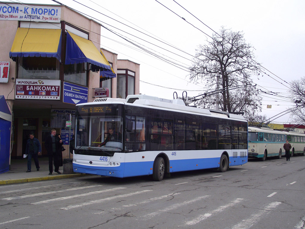 Крымский троллейбус, Богдан Т70115 № 4416