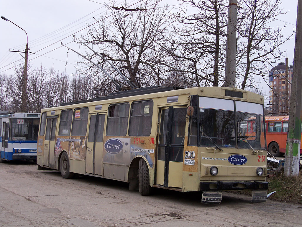 Крымский троллейбус, Škoda 14Tr11/6 № 2151