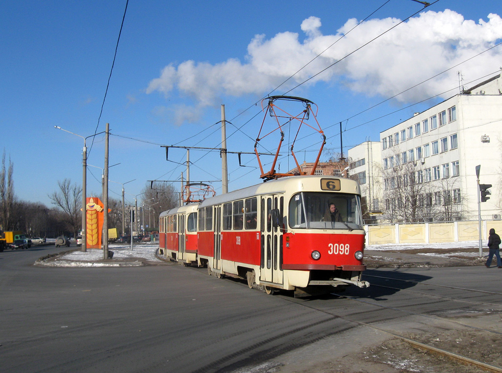 Харьков, Tatra T3SU № 3098