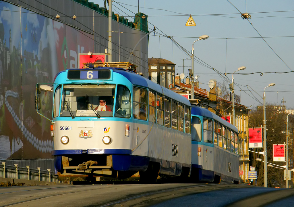 Рига, Tatra T3A № 50661