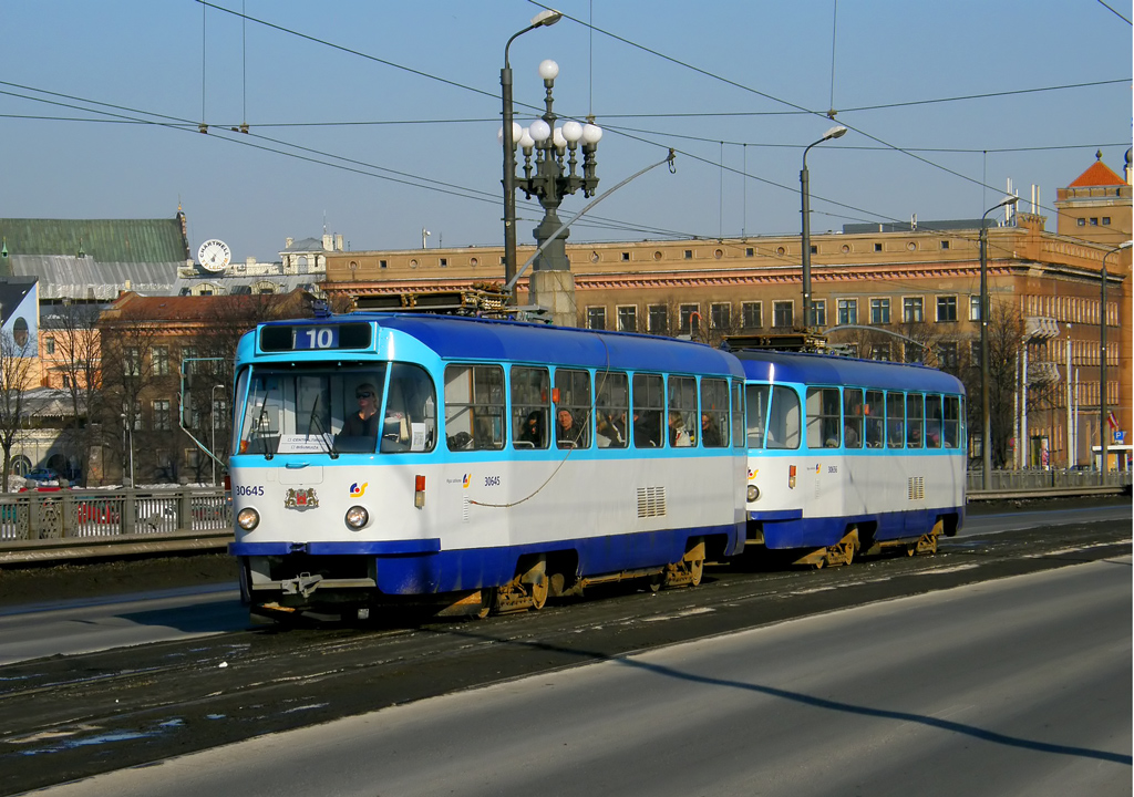 Riga, Tatra T3A — 30645 Riga, Tatra T3A — 30645