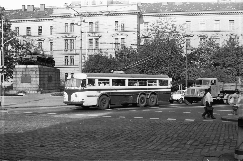 Прага, Tatra T400 III.B № 9431; Прага — Старые фотографии Прага, Tatra T400 III.B № 9431; Прага — Старые фотографии
