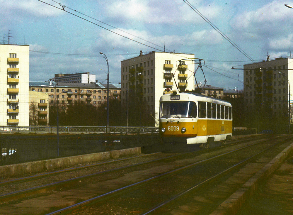 Москва, Tatra T3SU № 6009