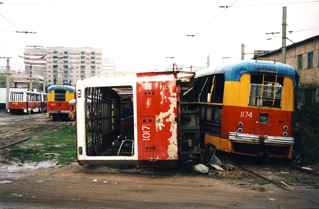 Алматы, 71-605 (КТМ-5М3) № 1067; Алматы, 71-605 (КТМ-5М3) № 1017; Алматы, РВЗ-6М2 № 1174