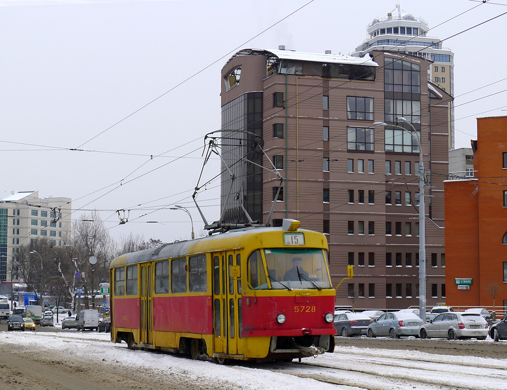 Киев, Tatra T3SU № 5728