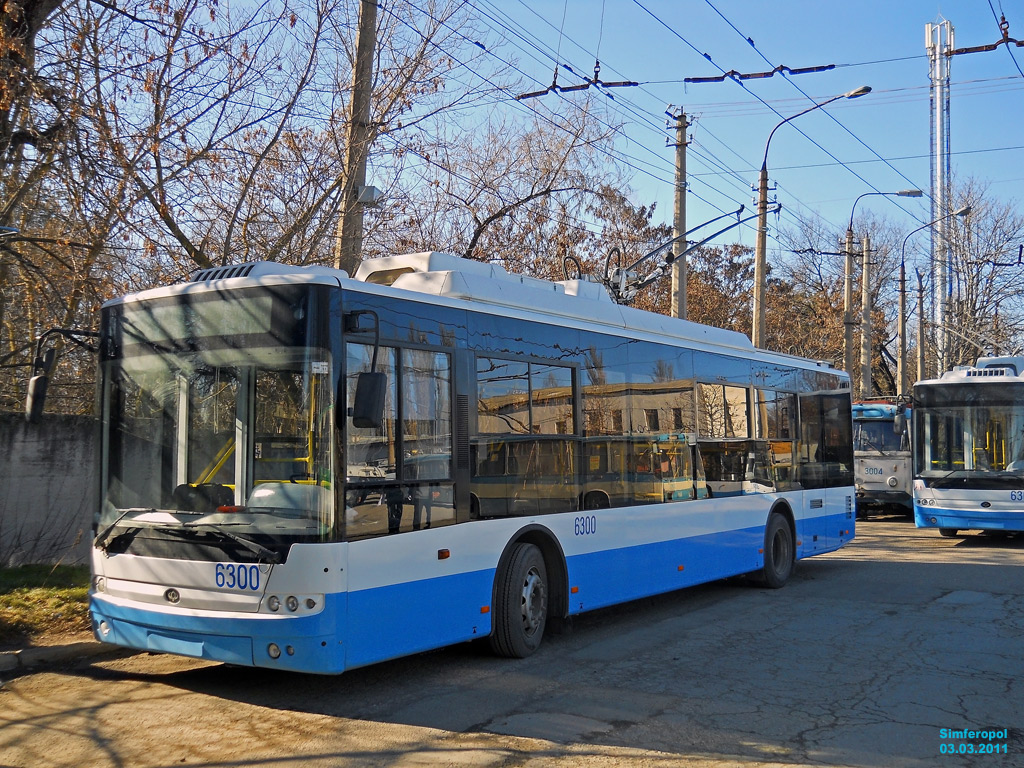 Крымский троллейбус, Богдан Т70110 № 6300