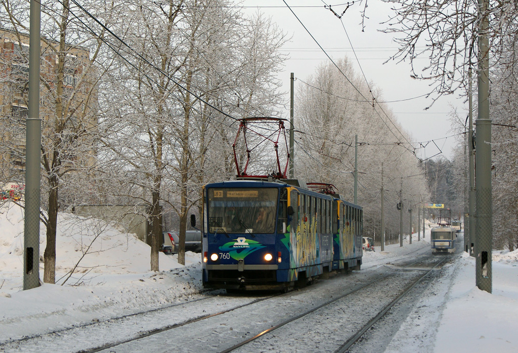 Екатеринбург, Tatra T6B5SU № 760