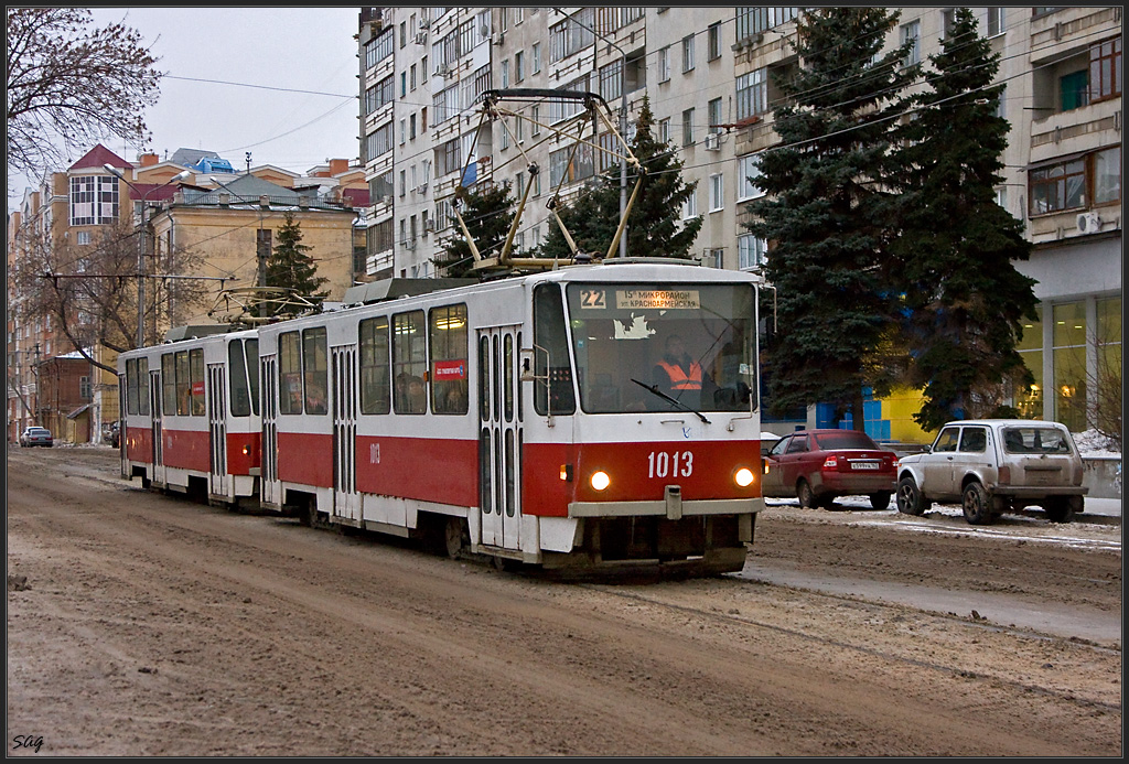Самара, Tatra T6B5SU № 1013