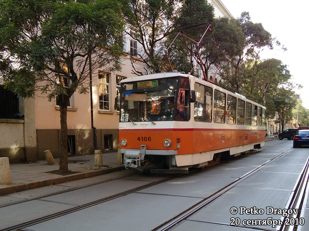 Sofia, Tatra T6B5B № 4106