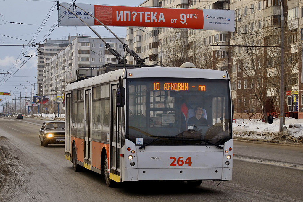 Пермь, Тролза-5265.00 «Мегаполис» № 264