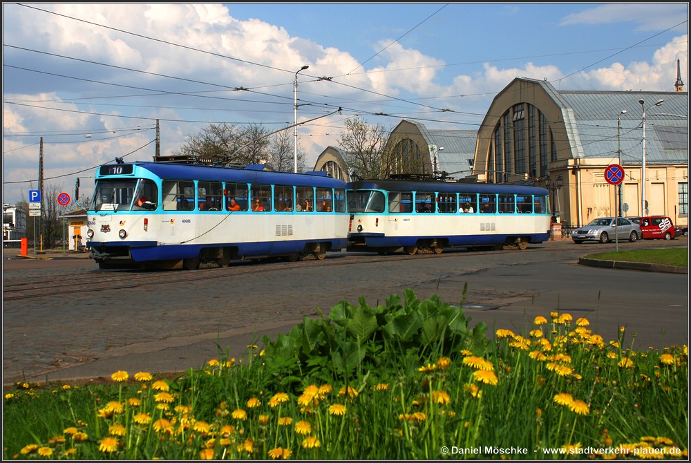 Рига, Tatra T3A № 40686